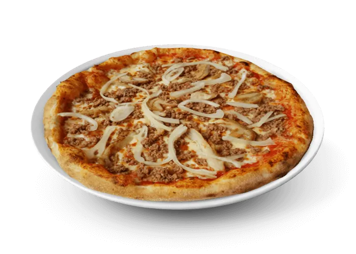Pizza Pescatore aux fruits de mer et sauce tomate à Versailles