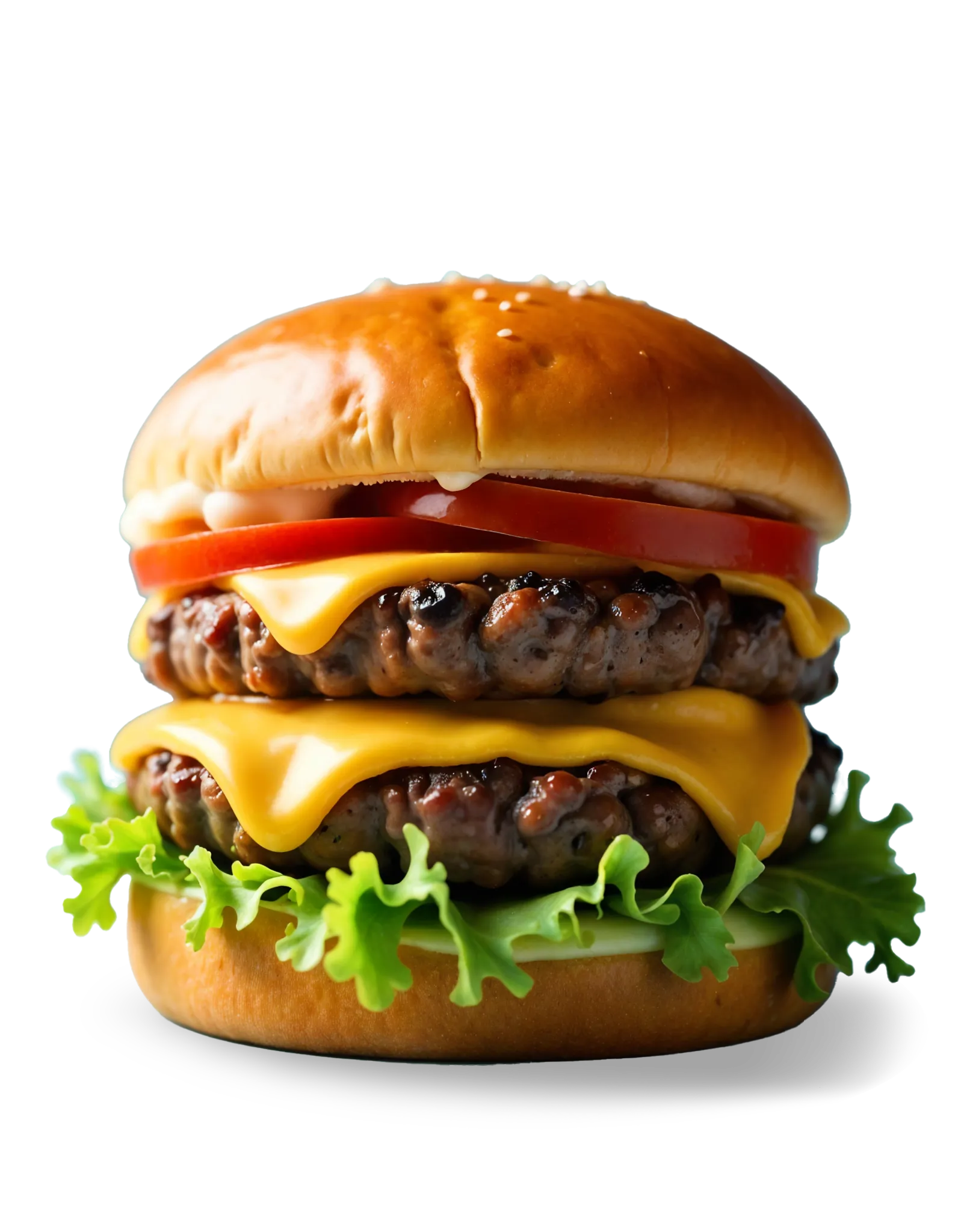 Burger gourmet avec steak juteux, fromage fondu et sauce maison, servi avec des frites croustillantes à Versailles