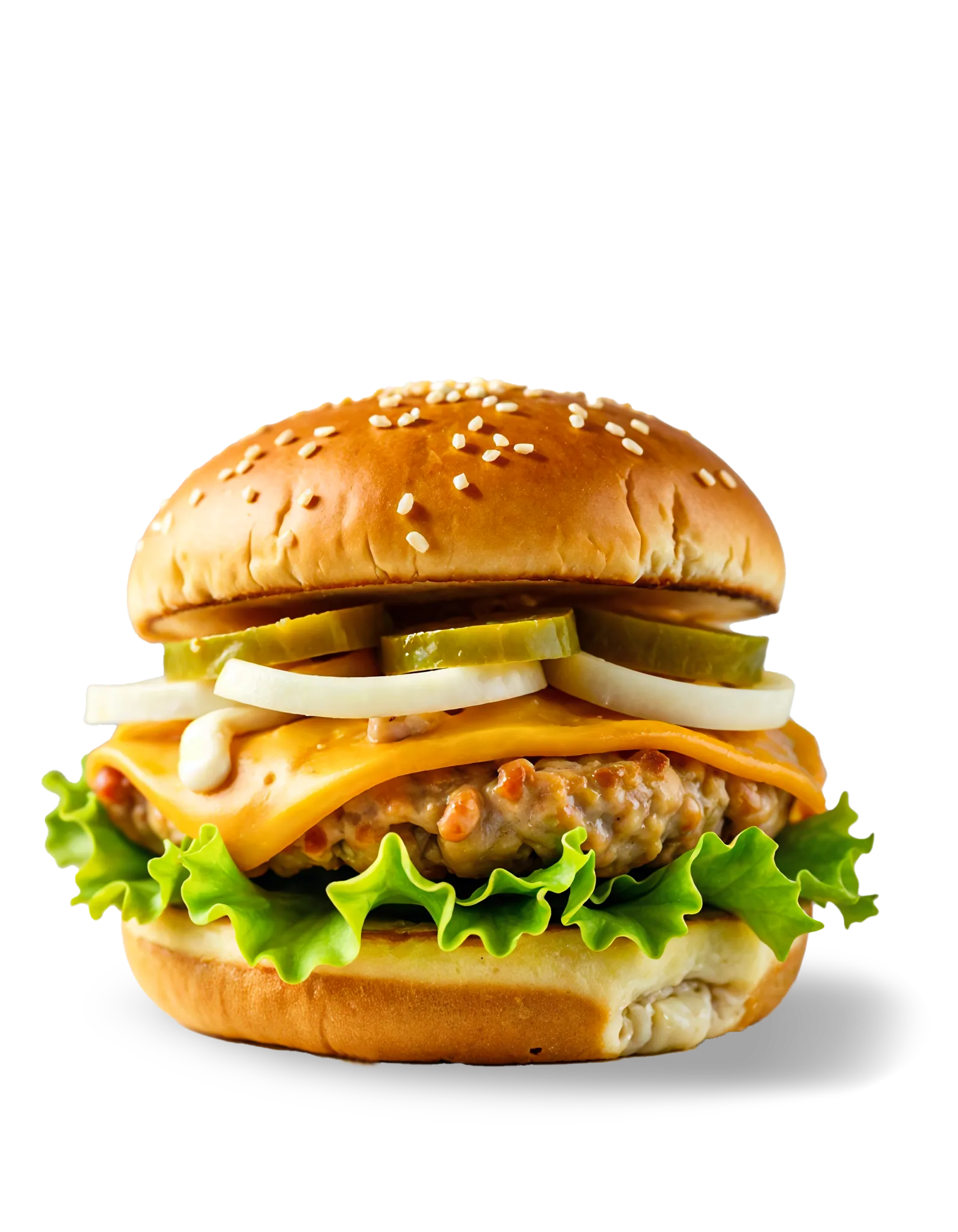Burger gourmet avec steak juteux, fromage fondu et sauce maison, servi avec des frites croustillantes à Versailles