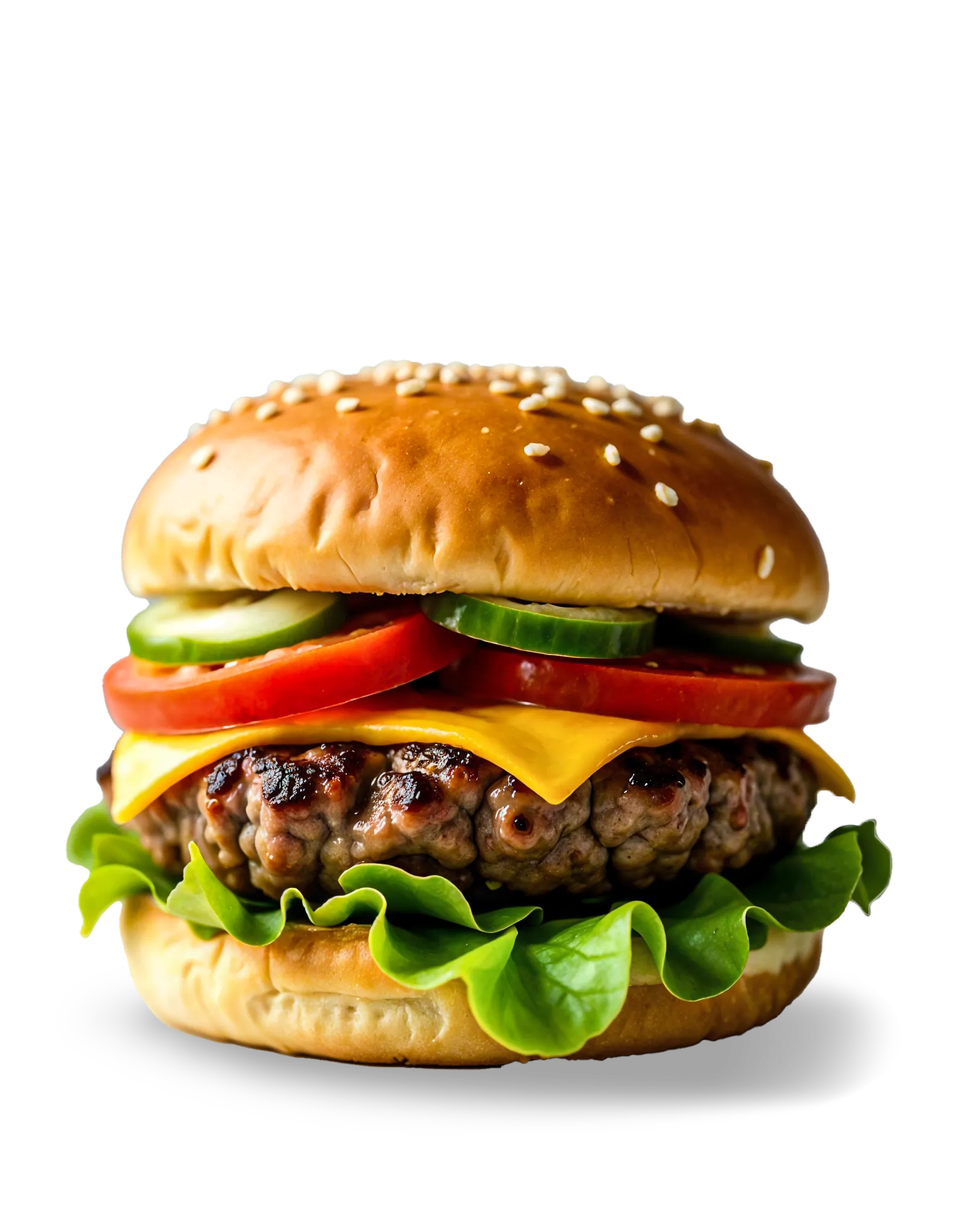 Burger gourmet avec steak juteux, fromage fondu et sauce maison, servi avec des frites croustillantes à Versailles.