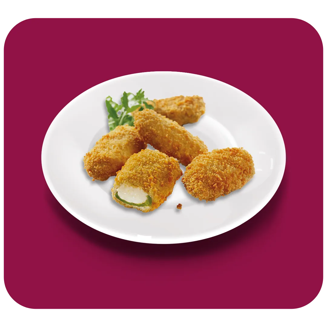 Jalapeños cheese, enrobés de chapelure croustillante, disponibles à Versailles